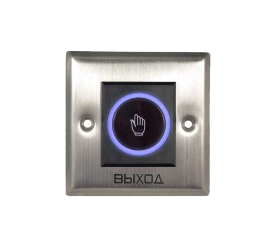 Изображение товара Бесконтактная кнопка запроса на выход Tantos PTE-301 питание 12В, выходное реле полная группа НО/НЗ 00-00004228