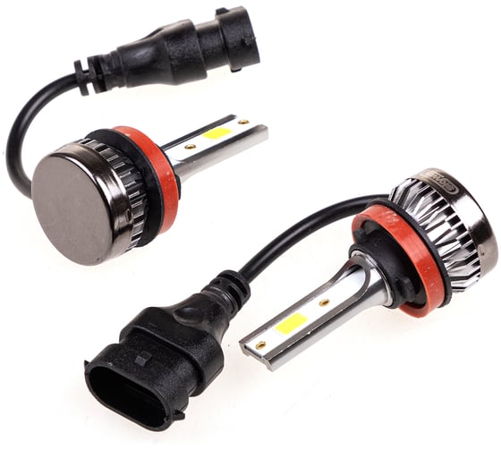 Изображение товара Автолампа-LED SKYWAY аналог ксенона H11MINI 12/24V 13W 6000K 1500Lm 1-конт комп.2 шт S08701011
