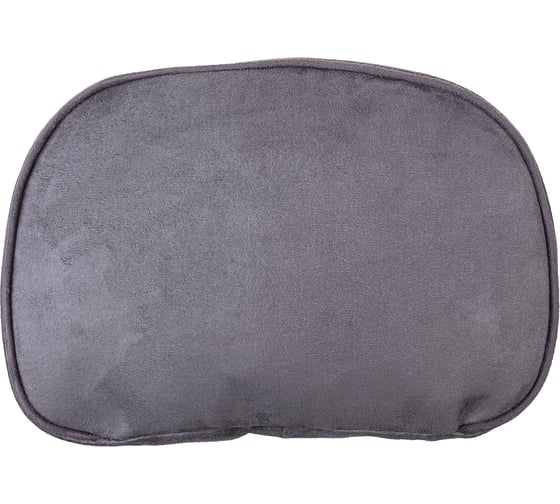 Изображение товара Подушка на подголовник SKYWAY 30х20см алькантара серая S08003007