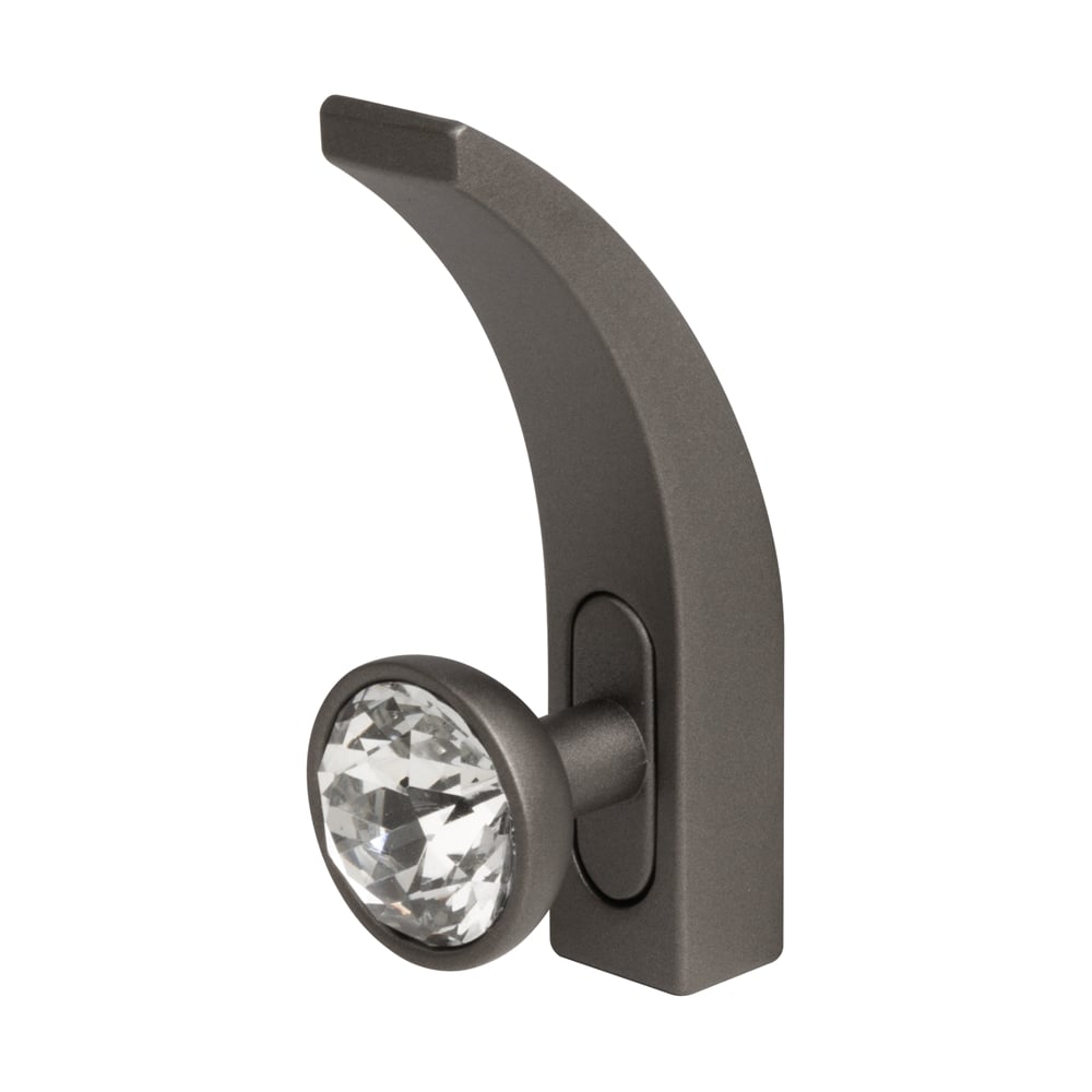 Изображение товара Крючок настенный AJAX MB-LM/K-004 GR графит двухрожковый 10 кг