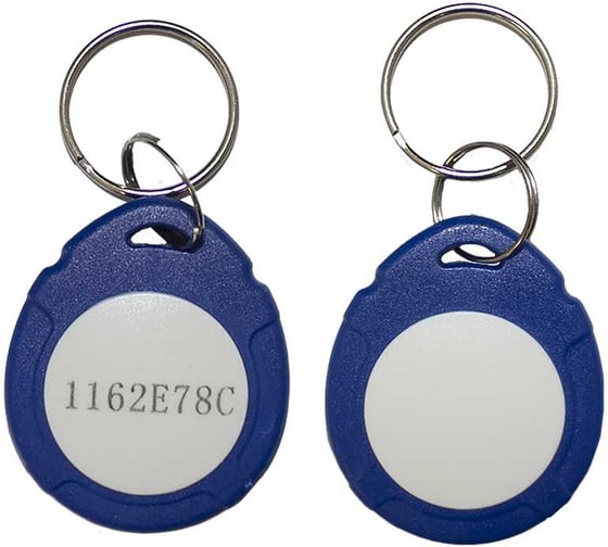 Изображение товара Smart-брелок TS Tantos 13,56МГц 1K сине-белый Брелок с рабочей частотой 13,56 МГц 00-00108382