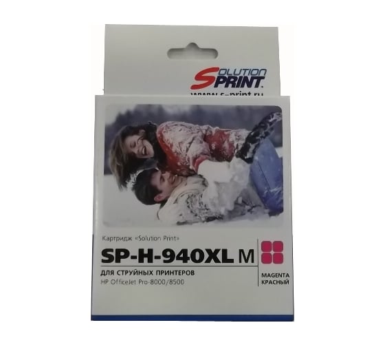 Изображение товара Картридж Solution Print SP 940XL (C4908AE) для HP, пурпурный 68604
