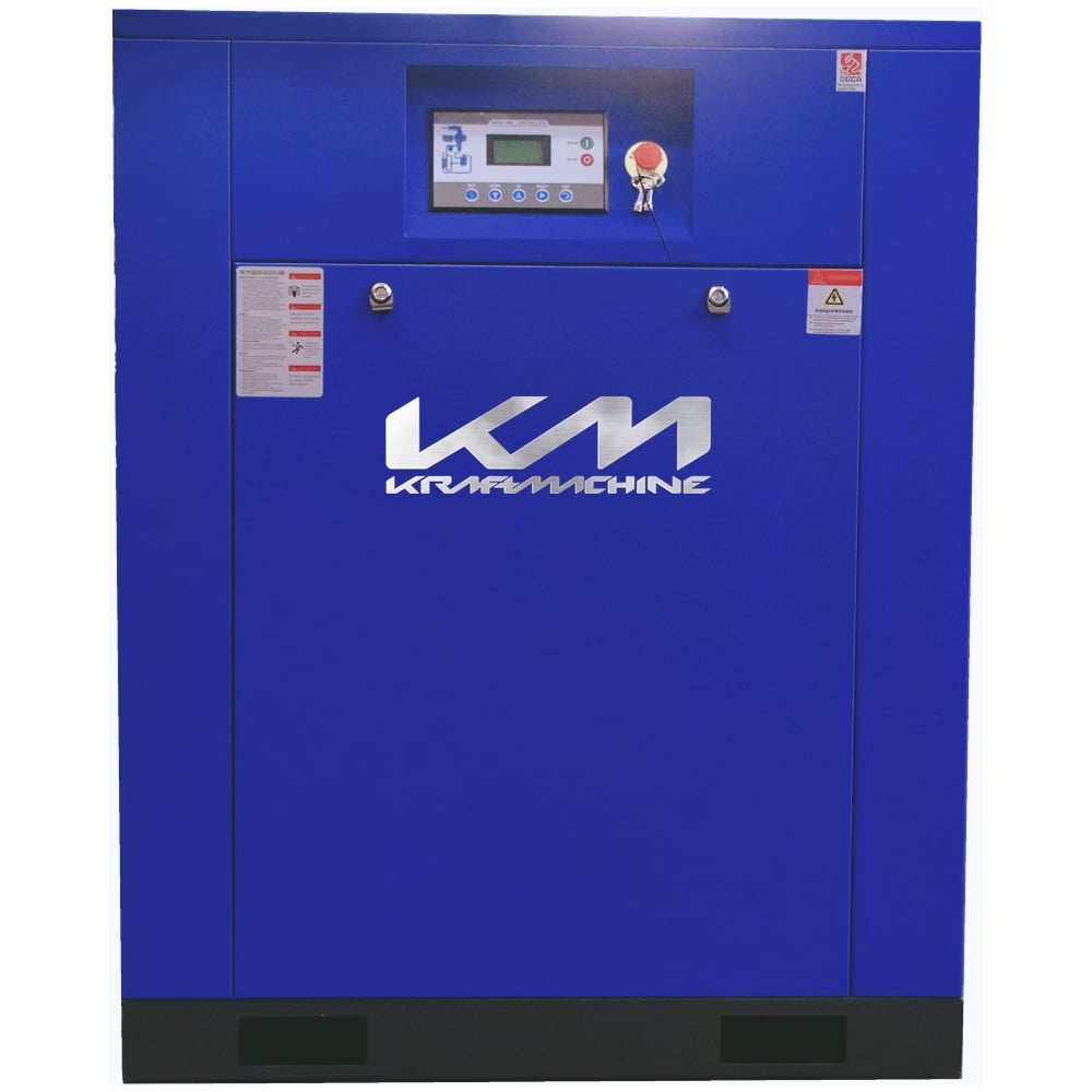 Винтовой электрический маслозаполненный компрессор KRAFTMACHINE KM18,5-8рВ (IP54, серия АС) KMMV0180800RC55JH