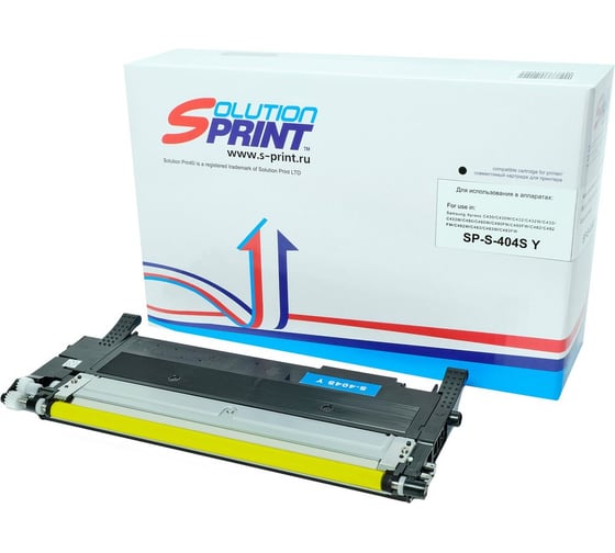 Изображение товара Картридж Solution Print SP 404S Y (CLT-Y404S) для Samsung, желтый 246477