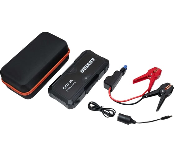 Изображение товара Портативное пуско-зарядное устройство Gigant 25000 mAh GSD-25