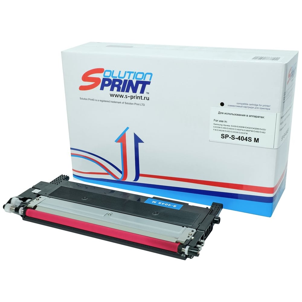 Изображение товара Картридж Solution Print SP 404S M для Samsung пурпурный