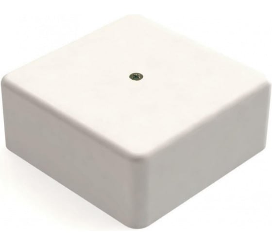 Изображение товара Распределительная коробка GREENEL наружного монтажа 50х50х20мм БЕЛАЯ GE41205-01
