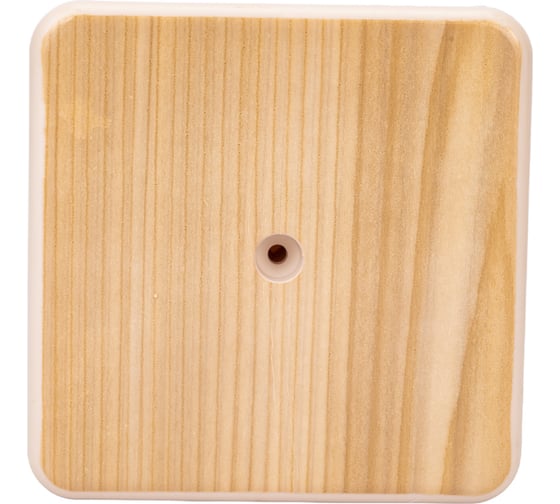 Изображение товара Распределительная коробка GREENEL наружного монтажа 75x75x20мм СОСНА GE41211-11