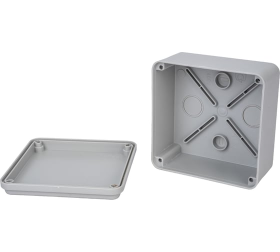 Изображение товара Приборная коробка GREENEL наружного монтажа 100х100х50мм IP55 GE41260