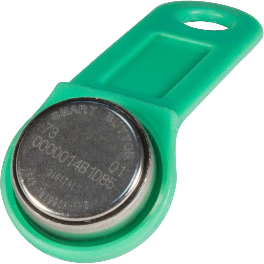 Изображение товара Ключ Tantos TM1990A iButton TS зелёный Touch Memory TM1990A-F5 00-00068832