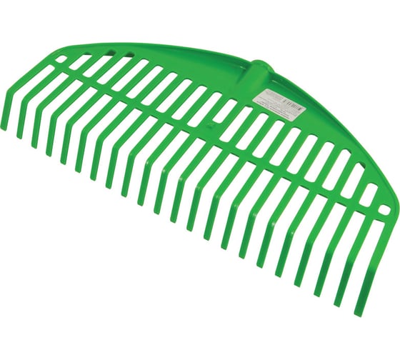 Изображение товара Пластинчатые веерные грабли без черенка Без бренда 430х210 мм, 26 зубьев 76970