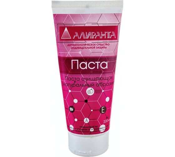 Изображение товара Паста очищающая для кожи ОФИСМАГ 200 мл АЛИРАНТА с натуральным абразивом, флип-топ, ш/к 49179 609744