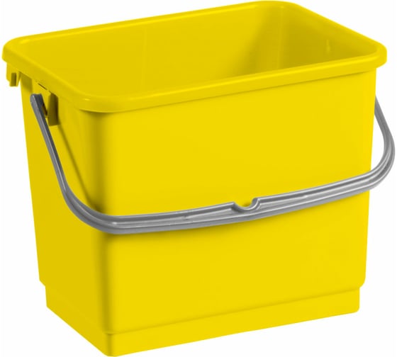 Изображение товара Пластиковое ведро TTS 4 л, жёлтое 00003360