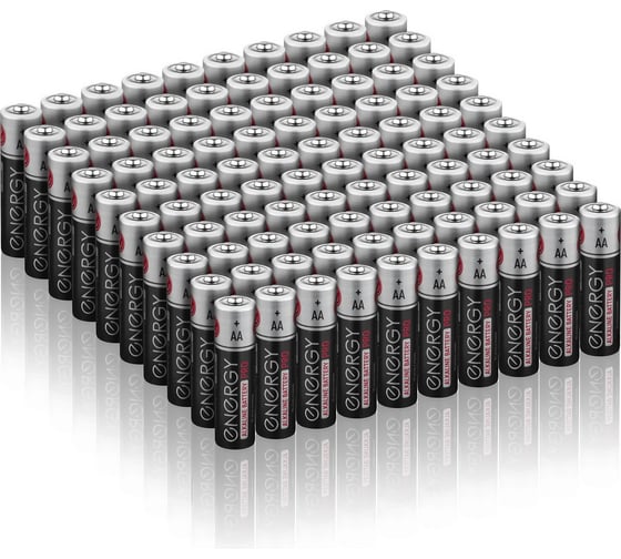 Изображение товара Батарейка алкалиновая ENERGY Pro LR6/10К (АА) 100 штук 108245