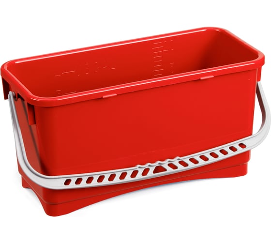 Изображение товара Полипропиленовое ведро с ручкой TTS 20 л, красное 0R003213