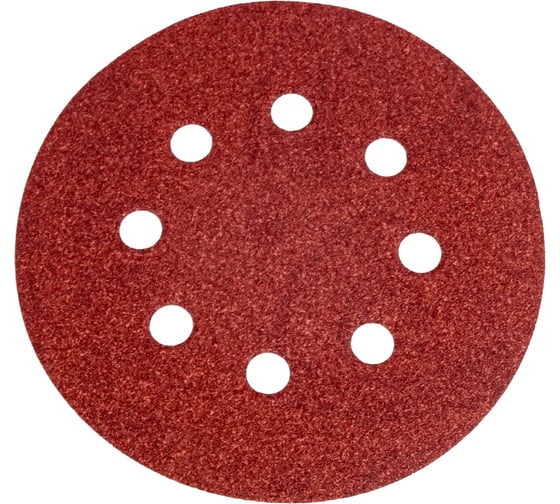 Изображение товара Самозацепляемый шлифовальный круг PS18EK 125 мм, P100, 8 отверстий Klingspor 270443