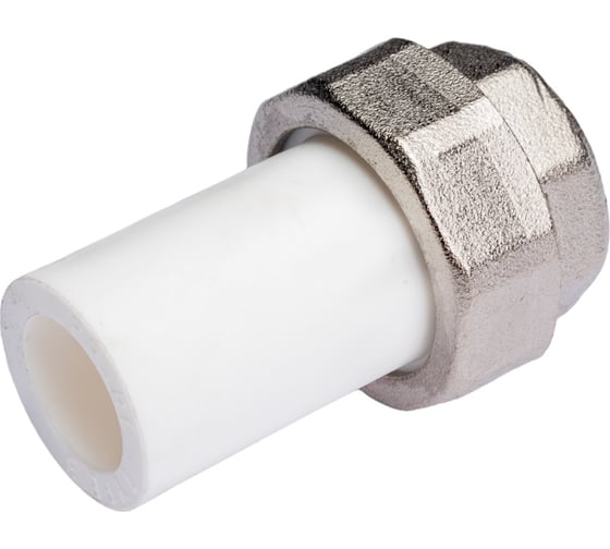 Изображение товара Ниппельное соединение RTP американка трубная, внутренняя резьба, D25х3/4 мм 14282