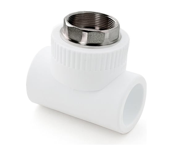 Изображение товара Тройник RTP PN25 комбинированный, внутренняя резьба D50х1 1/2 мм под ключ 10751
