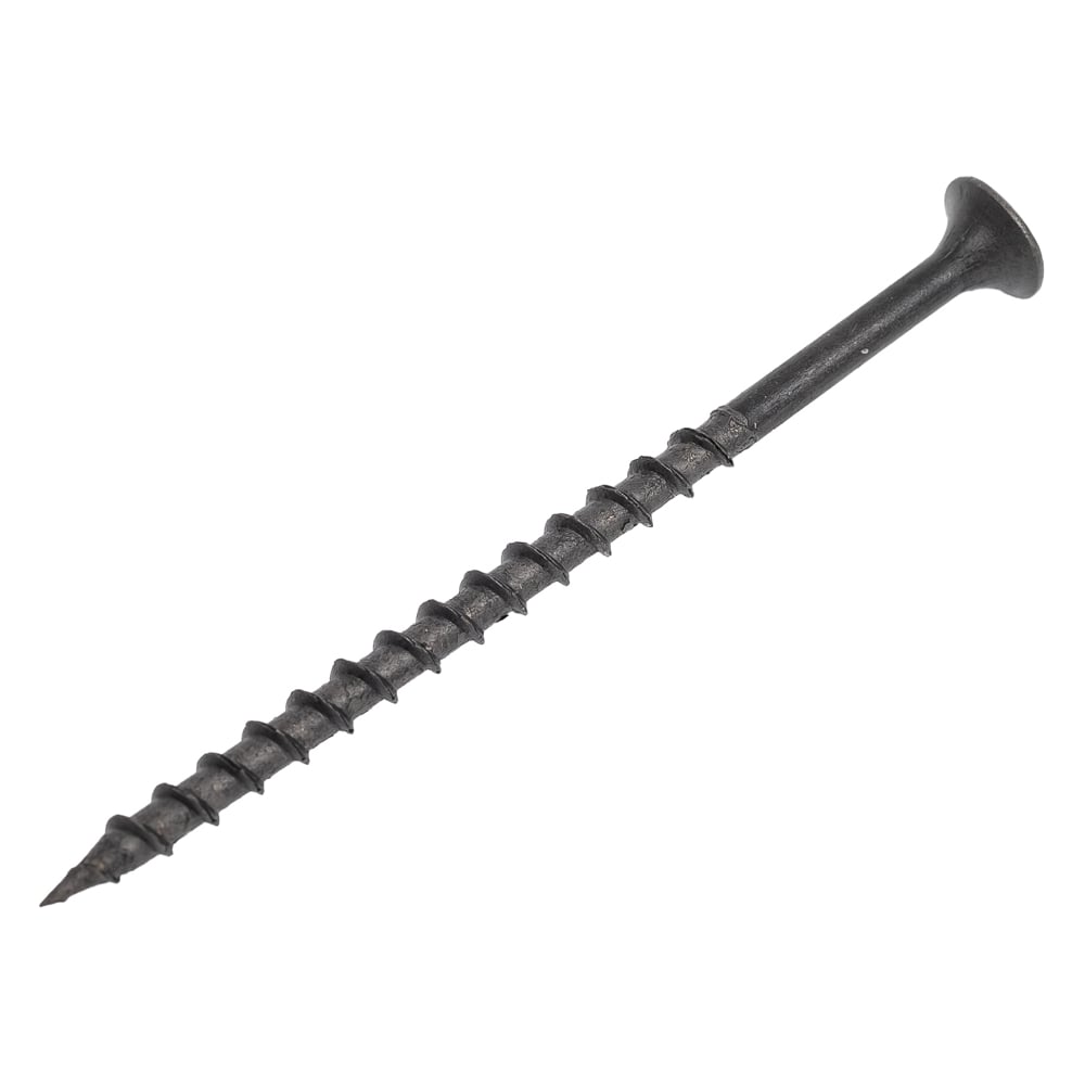 Изображение товара Саморез по дереву ЖЕСТЬ ГД черный, 3,8x65, 100 шт., контейнер УТ-00003993