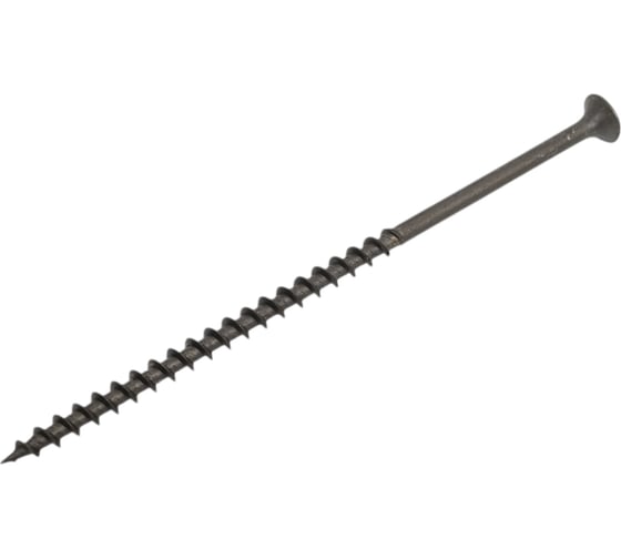 Изображение товара Саморез по дереву ЖЕСТЬ ГД черный, 4,8x110, 60 шт., пакет УТ-00006020