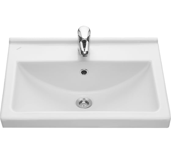 Изображение товара Умывальник Santeri Визит с переливом белый 00061374 131153S0011B0