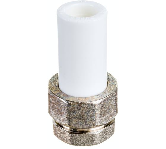 Изображение товара Ниппельное соединение RTP американка трубная, внутренняя резьба, D20х1/2" 14281