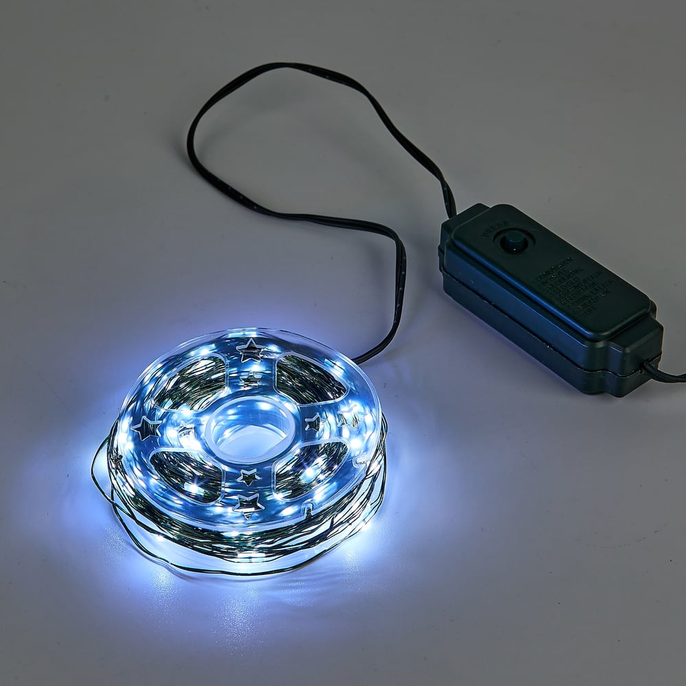 Изображение товара Гирлянда светодиодная Uniel ULD-S2000-200/DGA WHITE IP20 для внутреннего использования