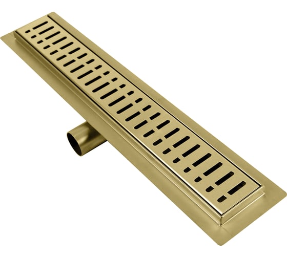 Изображение товара Трап для душа RAGLO 7x80 см, золотой сатин R650.80.03