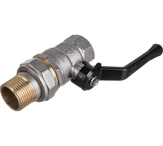 Изображение товара Шаровой кран LD Pride латунный, внутренняя резьба/"американка", ручка-рычаг, 3/4" LD 47.307.20