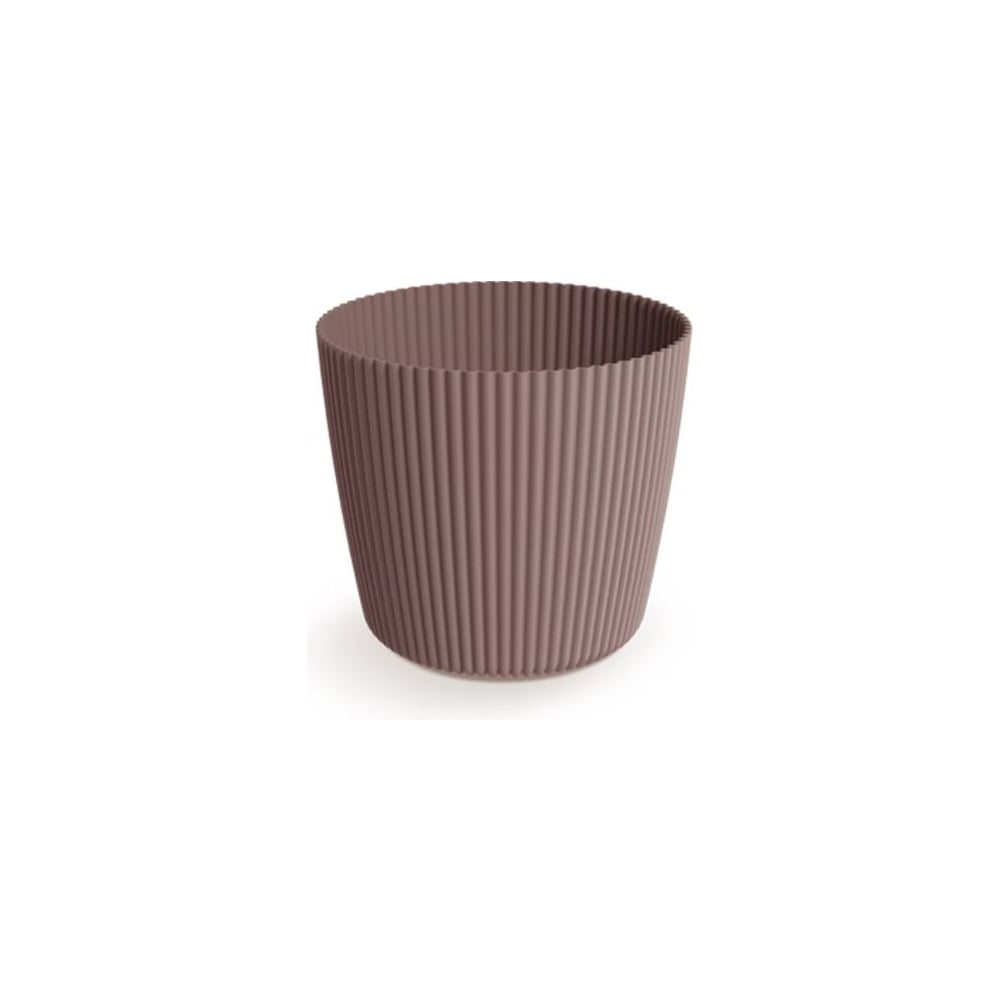 Изображение товара Кашпо Prosperplast DMI110 4985U Milly Round, 11 см, марсала
