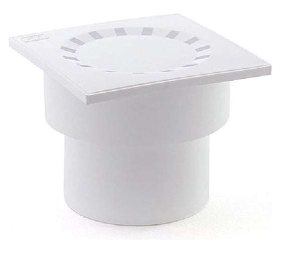 Изображение товара Вертикальный трап RTP белый D 110, 150х150 36583