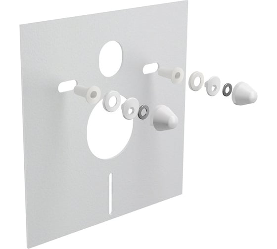 Изображение товара Изоляционная плита для подвесного унитаза и биде Alcadrain M930 с принадлежностями 00036849