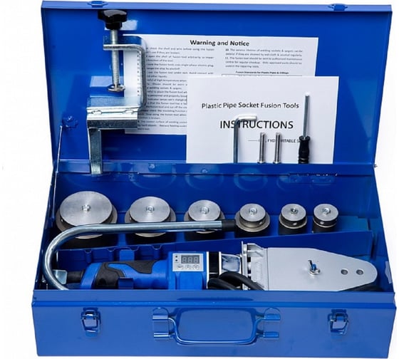 Изображение товара Раструбный сварочный аппарат ROTORICA Rocket Welder 63 Blue серия Top RT.3111263