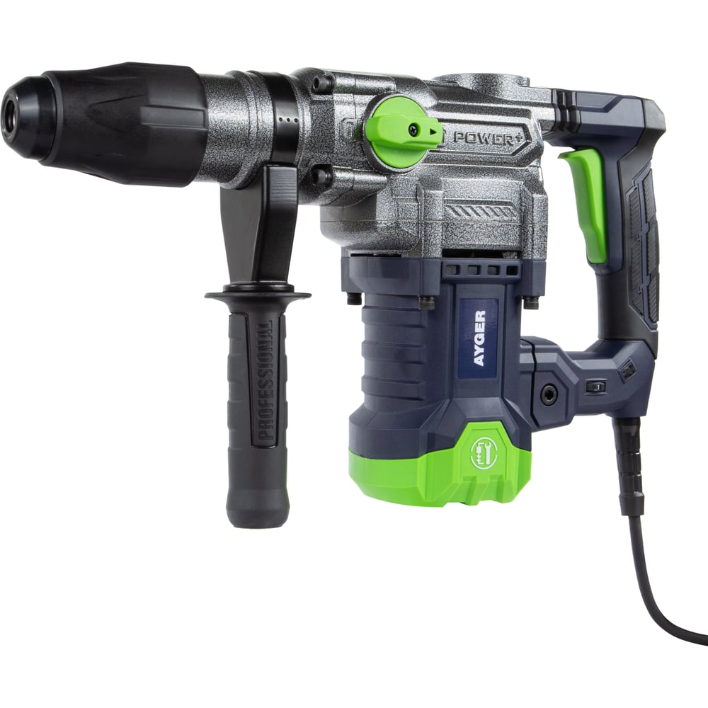 Изображение товара Перфоратор AYGER AH1600M мощный бытовой инструмент с 2 режимами долбления и сверления