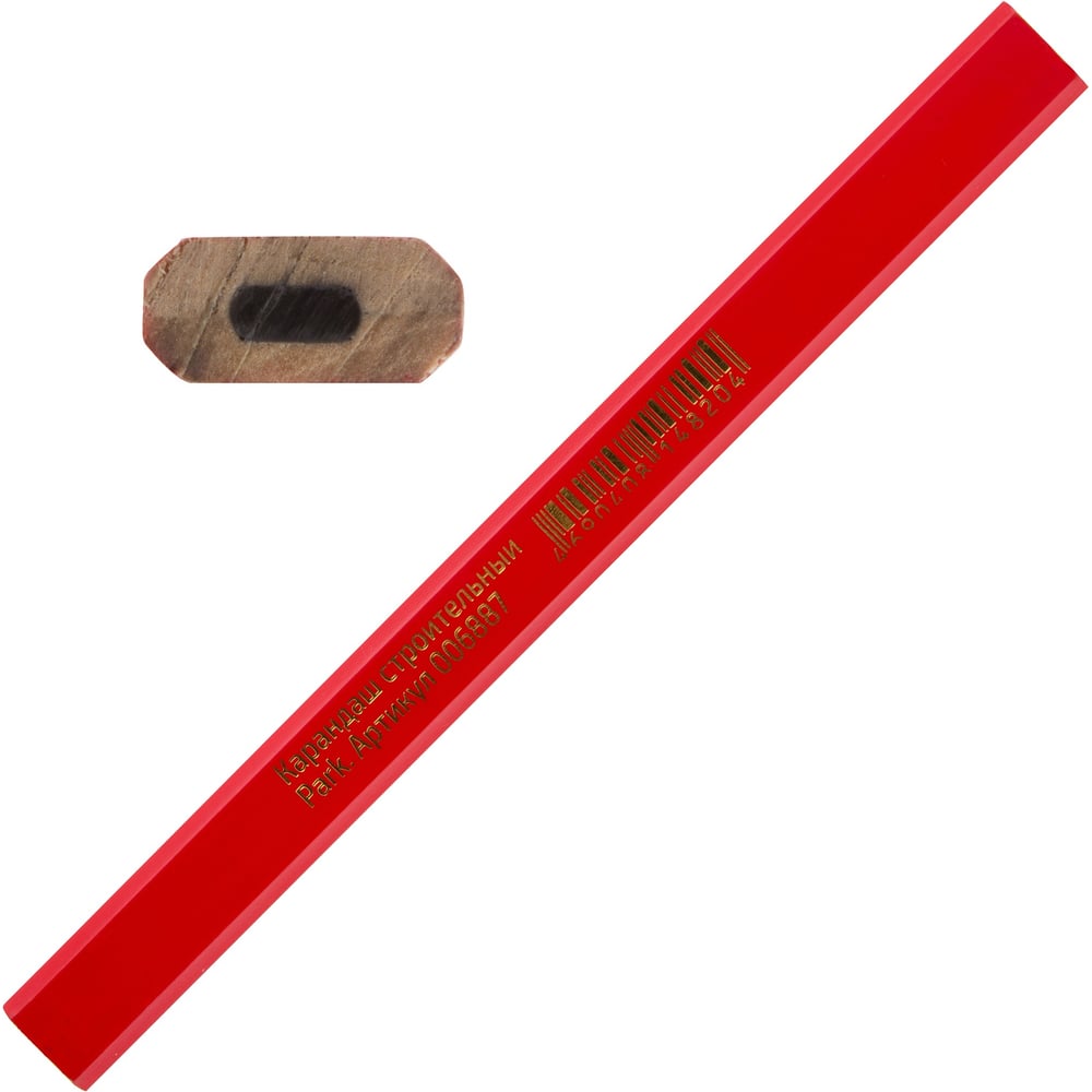 Изображение товара Карандаш Park строительный 17,5 см, 1 шт 00 6887