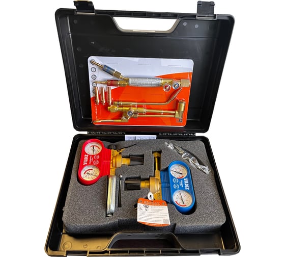 Изображение товара Комплект газосварочный ацетиленовый YILDIZ GAZ (Турция) 8211A-RU