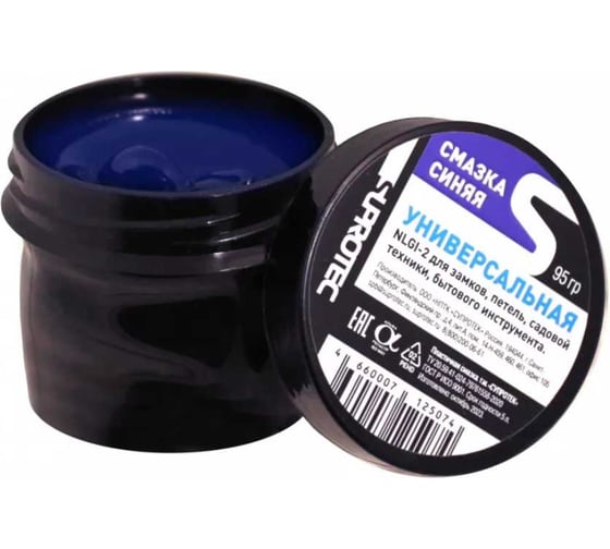 Изображение товара Пластичная смазка Suprotec универсальная 95 г (cиняя кальциевая) 125104