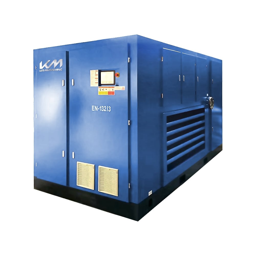 Винтовой электрический маслозаполненный компрессор KRAFTMACHINE KM90-8пВ (IP23, серия АС) KMMV0900800PC23JH