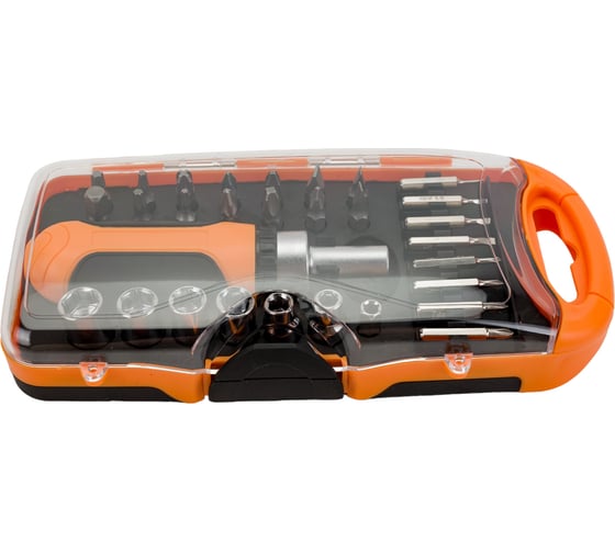 Изображение товара Набор инструментов PARK 31 предмет головки биты отвертка 008607 8607