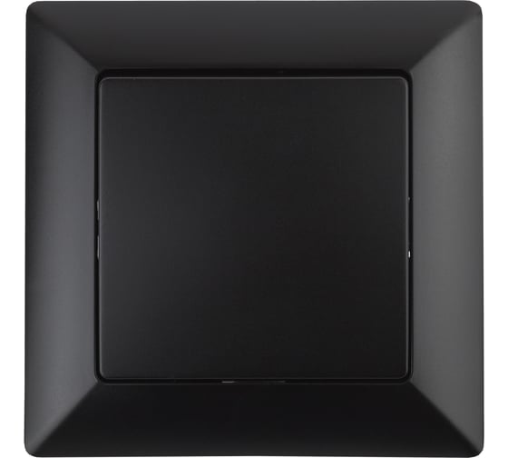 Изображение товара Переключатель Intro Solo 410805 одноклавишный промежуточный, 10А250В, IP20, СУ, антрацит Б0053621