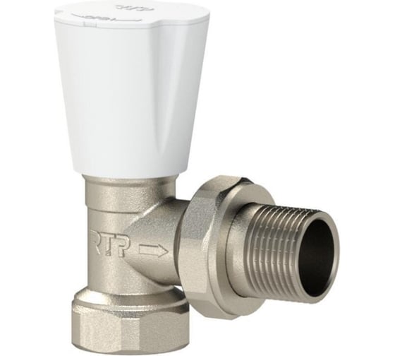Изображение товара Радиаторный угловой вентиль RTP G 1/2 34861