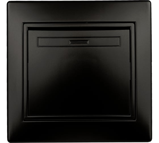 Изображение товара Переключатель Intro Plano 110805 промежуточный, 10А250В, IP20, СУ, антрацит Б0053823