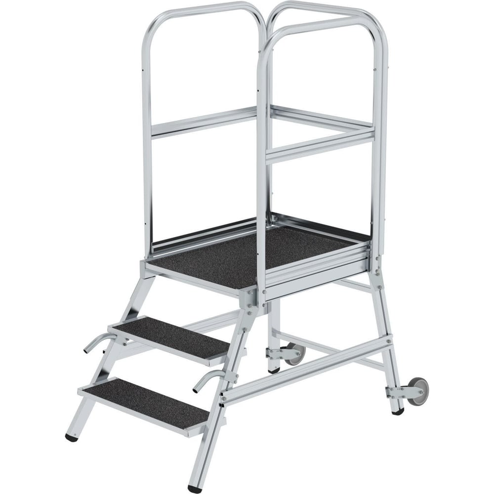 Изображение товара Передвижная подмость MUNK с односторонним подъемом 3 ступени алюминий R13