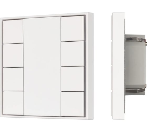 Изображение товара Кнопочная панель INTELLIGENT ARLIGHT KNX-301-22-8-SH-IN White IARL, IP20 Пластик, 1шт 037723