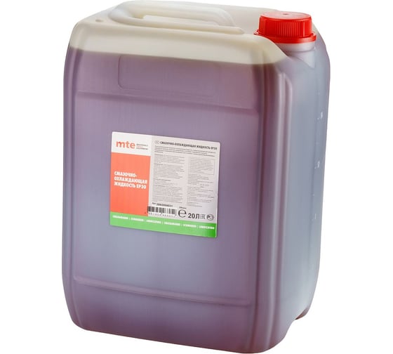 Изображение товара Смазочно-охлаждающая жидкость 30EP 20 л MTE 2893050031