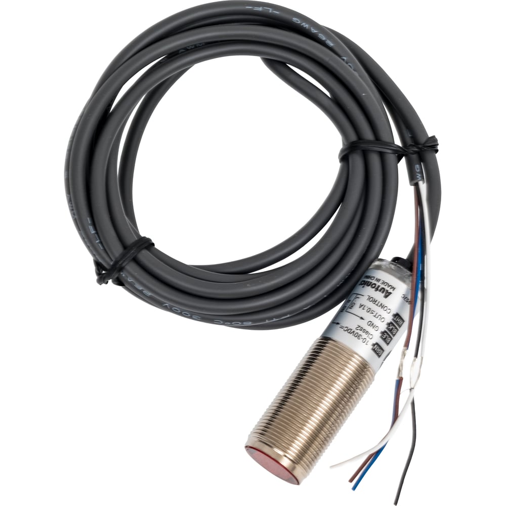 Изображение товара Фотоэлектрический датчик в цилиндрическом корпусе Autonics BRQM400-DDTA-P A1650001842R