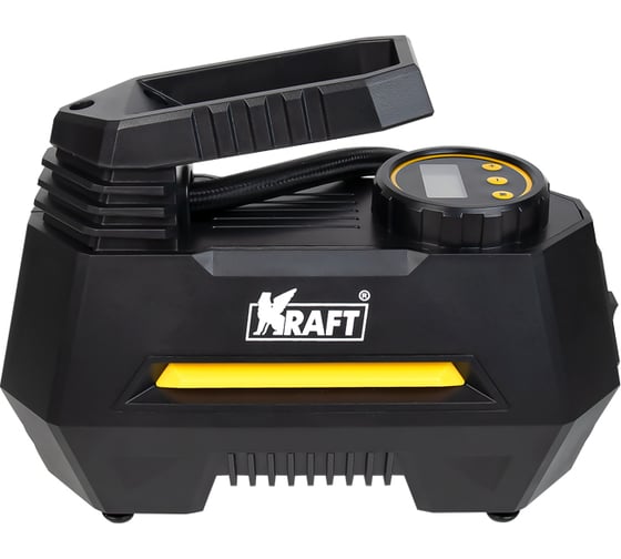 Изображение товара Компрессор автомобильный KRAFT с дисплеем и автоматическим отключением, 120 Вт KT 800150