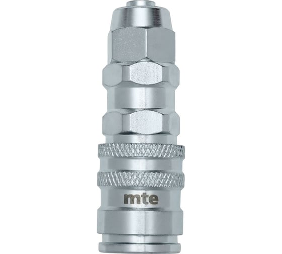 Изображение товара Соединитель быстросъемный с накидной гайкой для полиуретанового шланга 8x12 мм MTE 2699100780