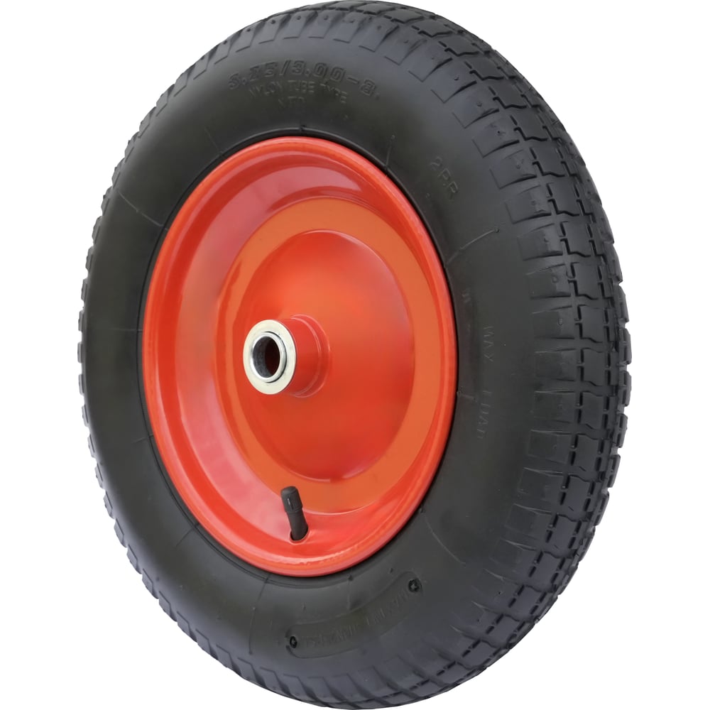 Изображение товара Пневматическое колесо для тележки диаметр 360 мм с подшипником