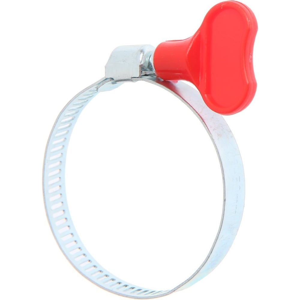 Изображение товара Хомут червячный с барашком GRIALE 10 штук диаметр 32-50 мм